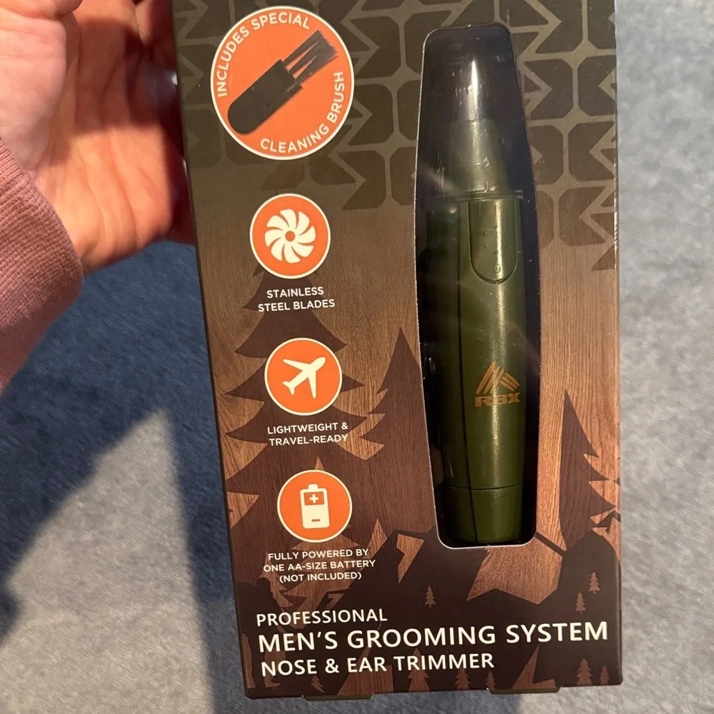 RBX- NIB Professional Black and Green Grooming System